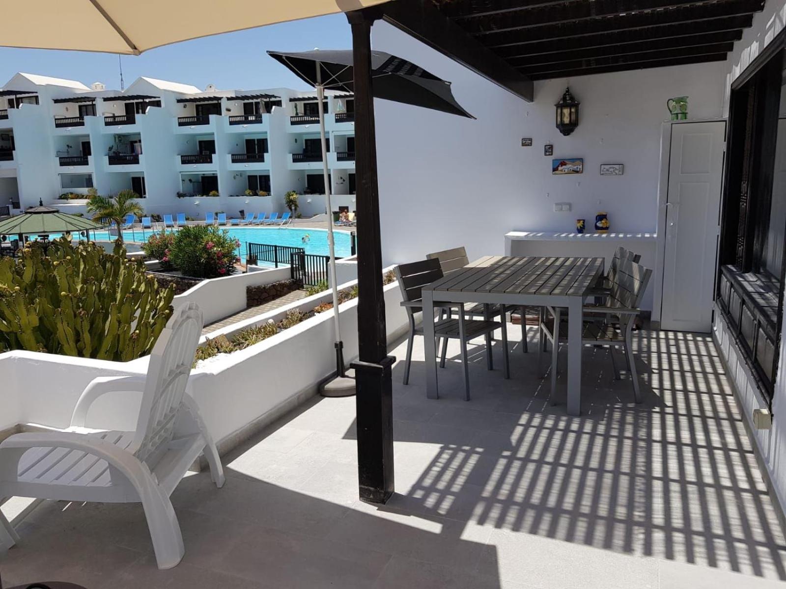 Playa Bastian 2 Habs 2 Banos Y Super Terraza Διαμέρισμα Costa Teguise Εξωτερικό φωτογραφία