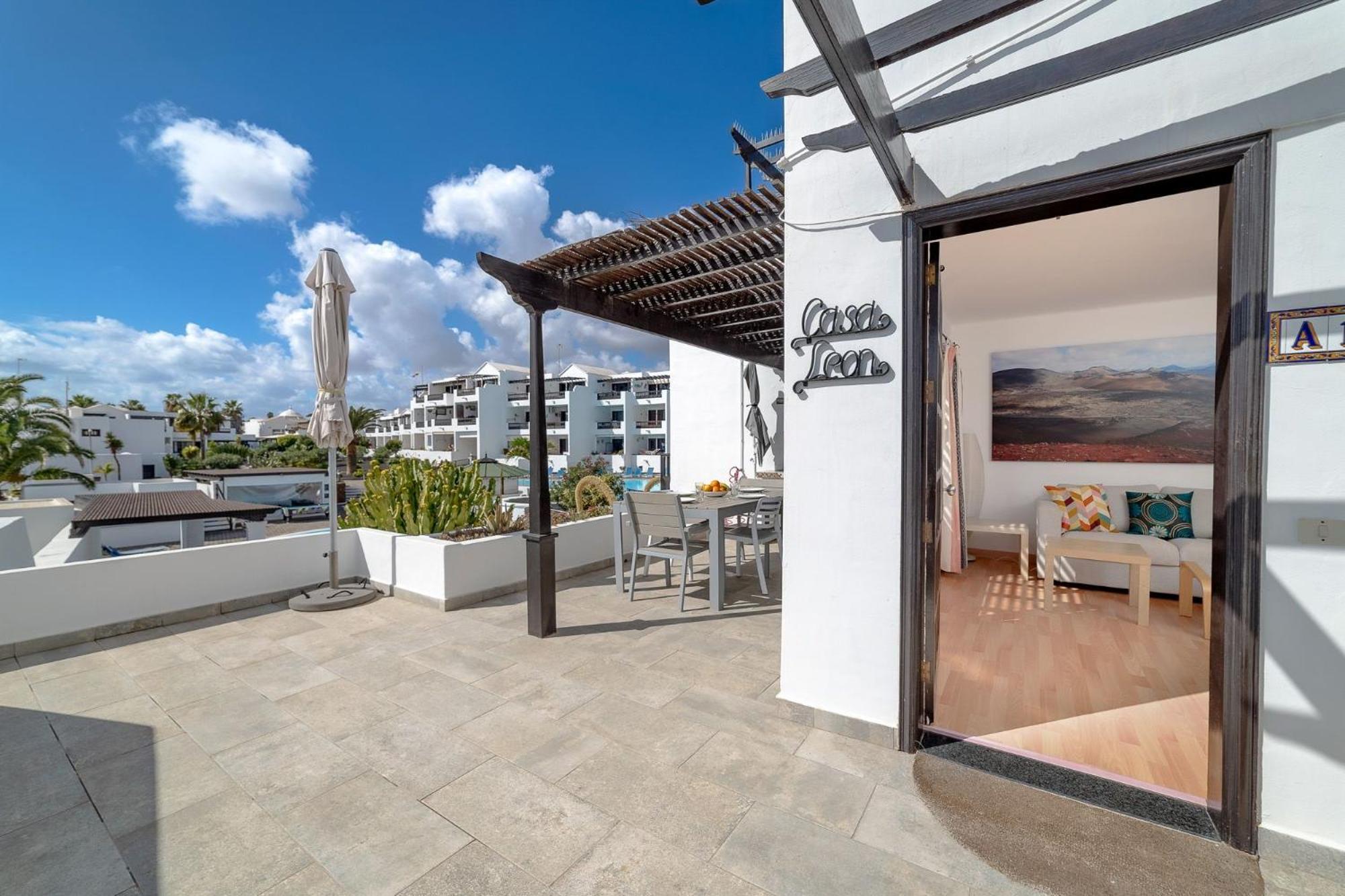 Playa Bastian 2 Habs 2 Banos Y Super Terraza Διαμέρισμα Costa Teguise Εξωτερικό φωτογραφία